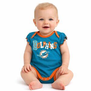 Miami Dolphins Baby Bodysuit